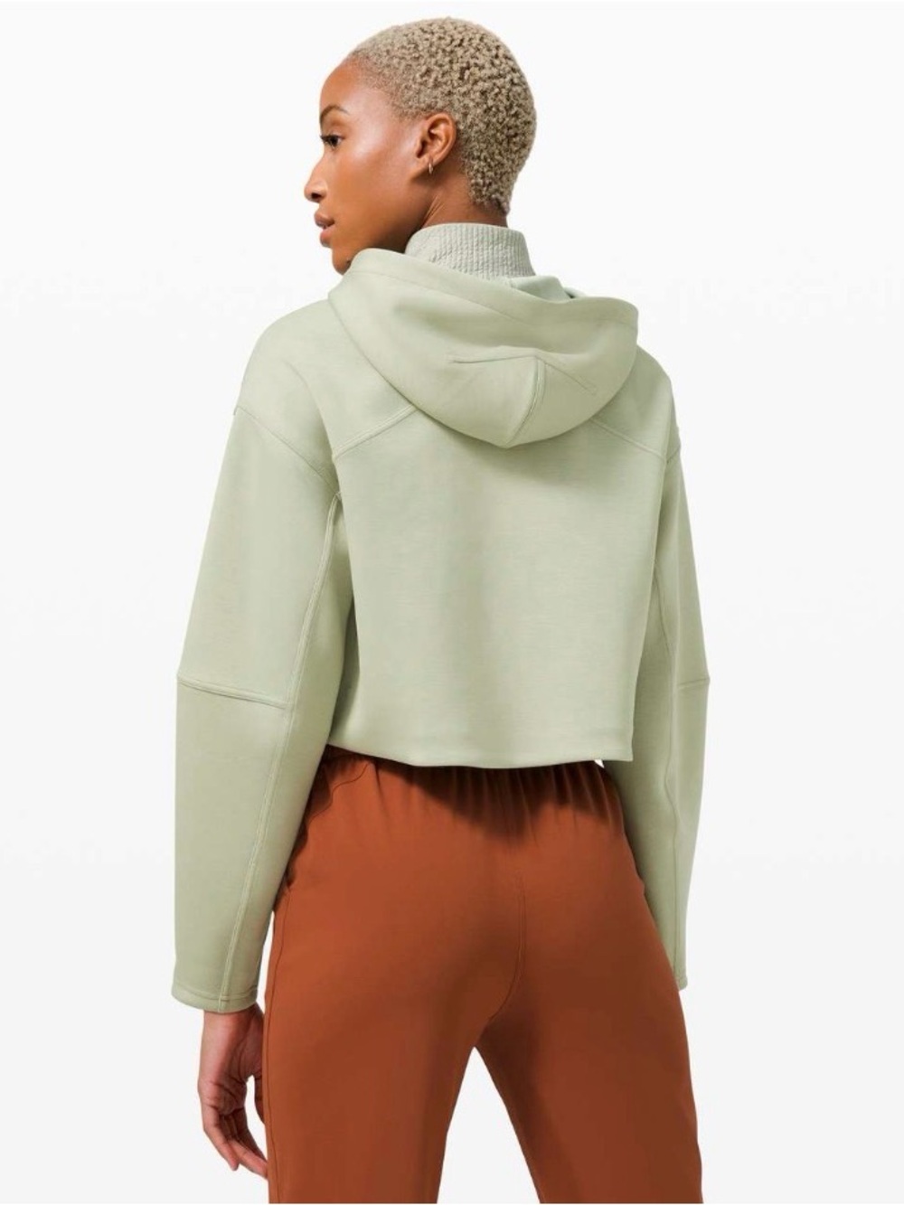 Lululemon Soft Oversized Zip Hoodie
Green Fern